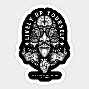 Lively Up Yourself Sticker